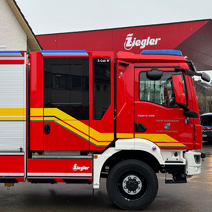 L&ouml;schgruppenfahrzeug der Feuerwehr Tegernsee