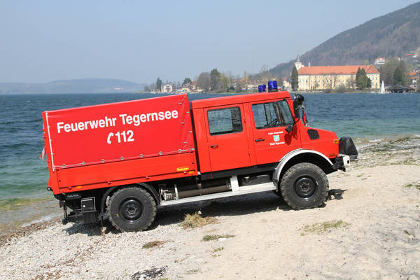 Versorgungs-LKW der Feuerwehr Tegernsee