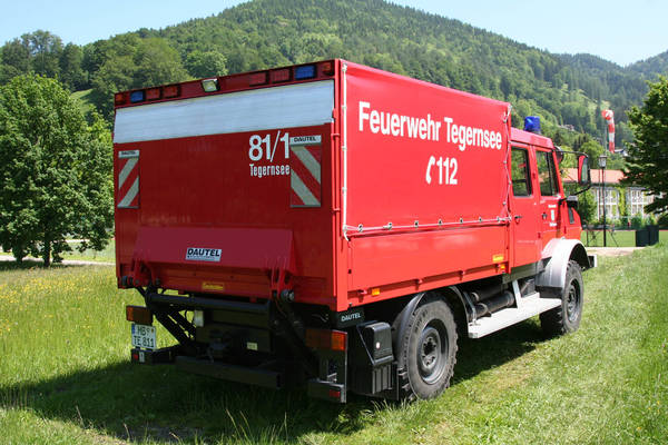 Versorgungs-LKW der Feuerwehr Tegernsee